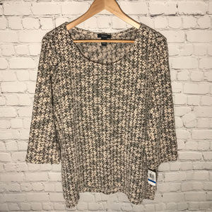 Alfani Scoop Neck Boucle Style Tunic Sweater NWT